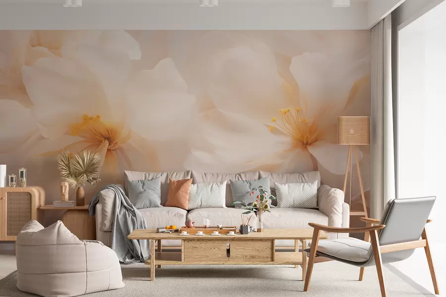 Fototapetai Didelės gėlės w05615