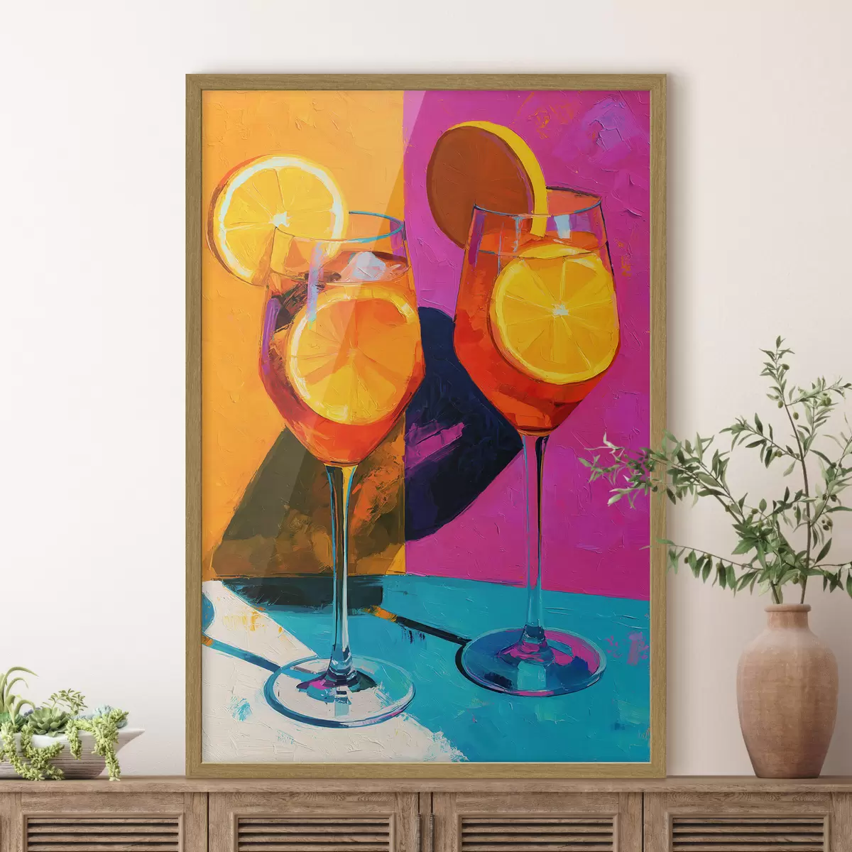 Plakatas Citrusinių vaisių kokteilis f49607