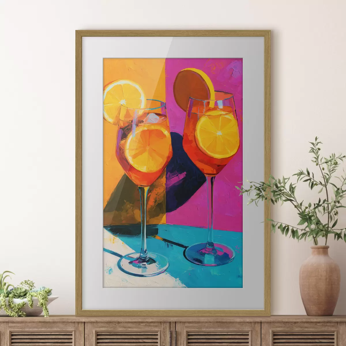 Plakatas Citrusinių vaisių kokteilis f49607
