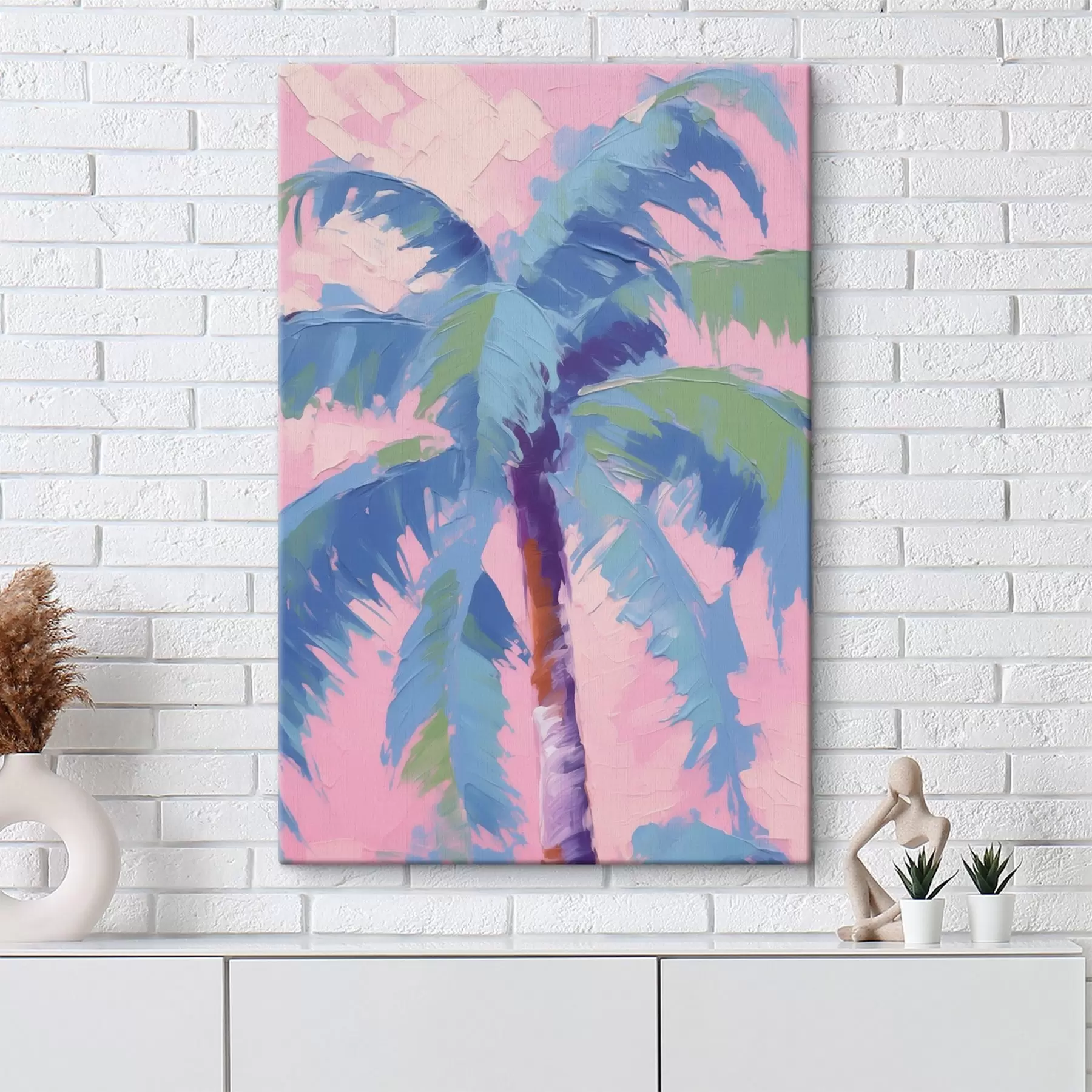 Paveikslėlis Stilizuotas paveikslas, vaizduojantis palmę s49592