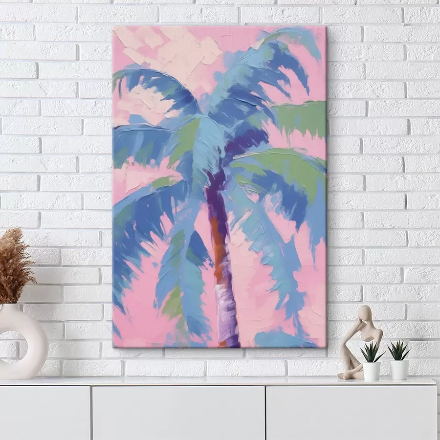Paveikslėlis Stilizuotas paveikslas, vaizduojantis palmę s49592