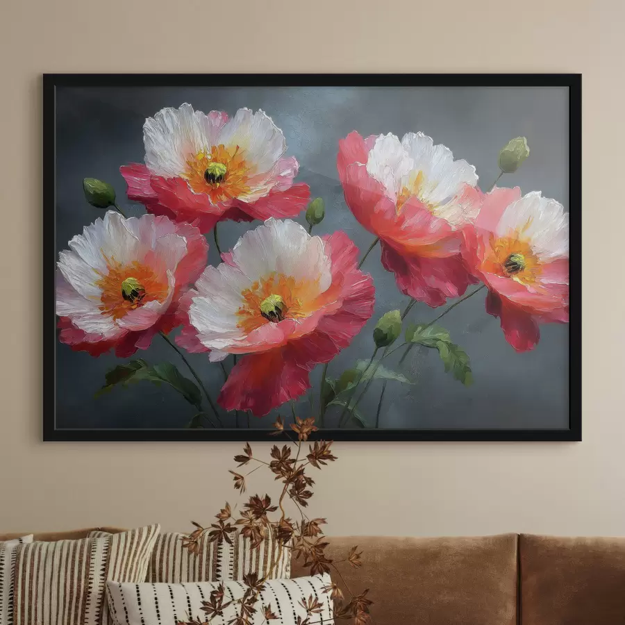 Fototapetai Spalvingos gėlės f49640