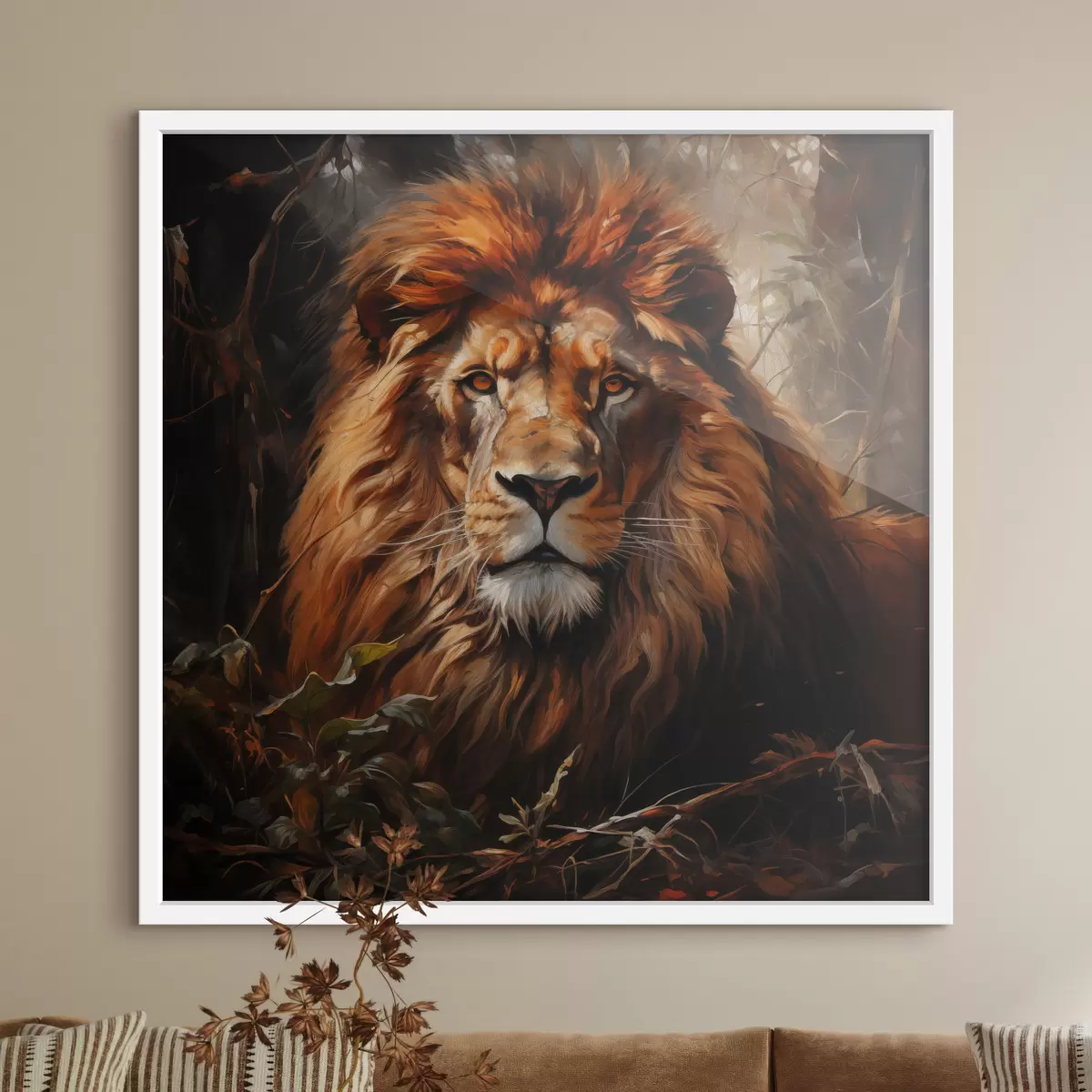 Plakatas Lion f49665