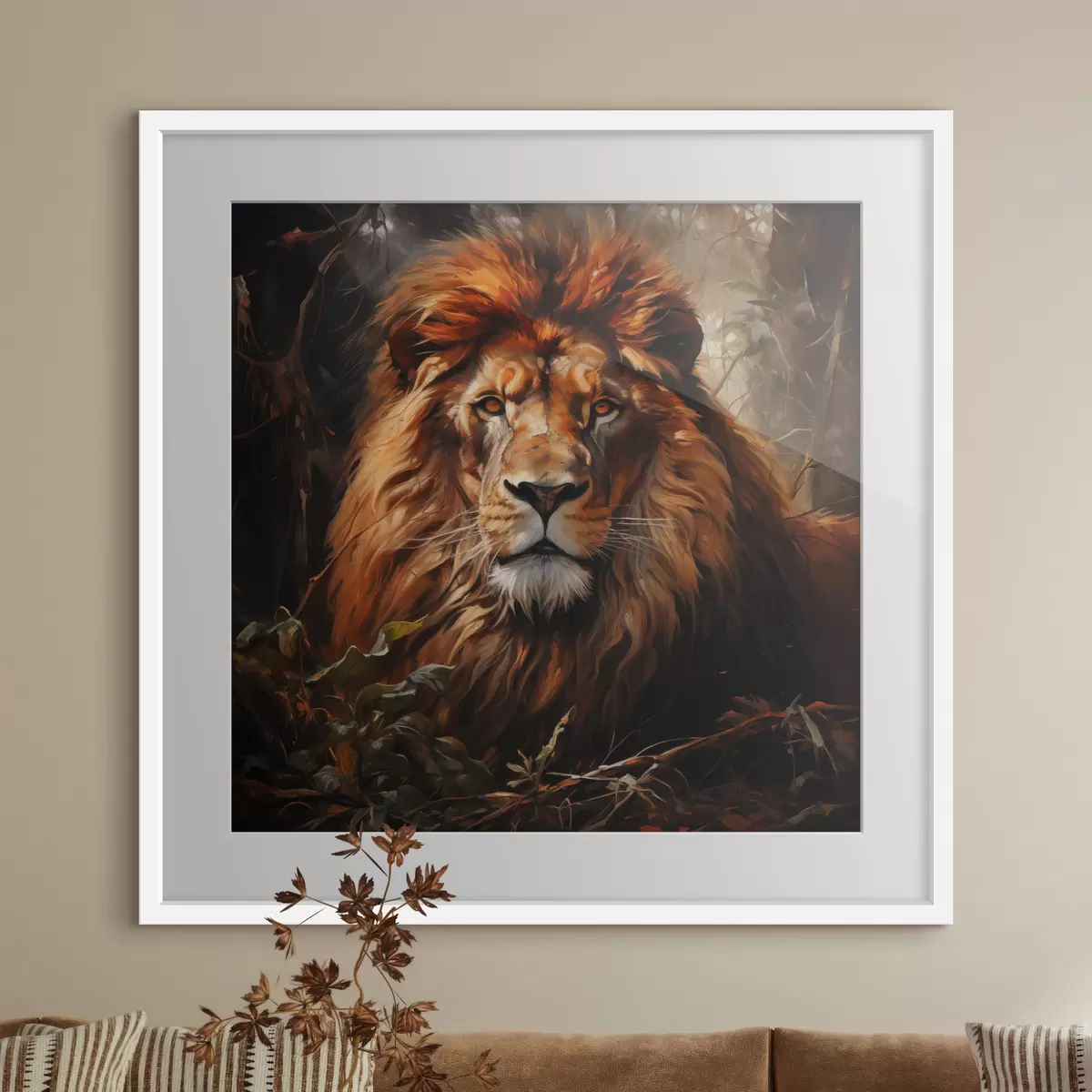 Plakatas Lion f49665