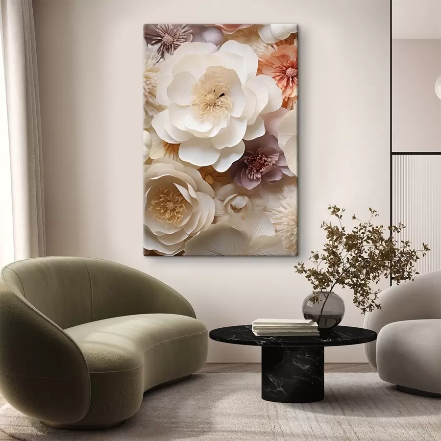 Paveikslėlis Tūrinės kreminės rožės s49373