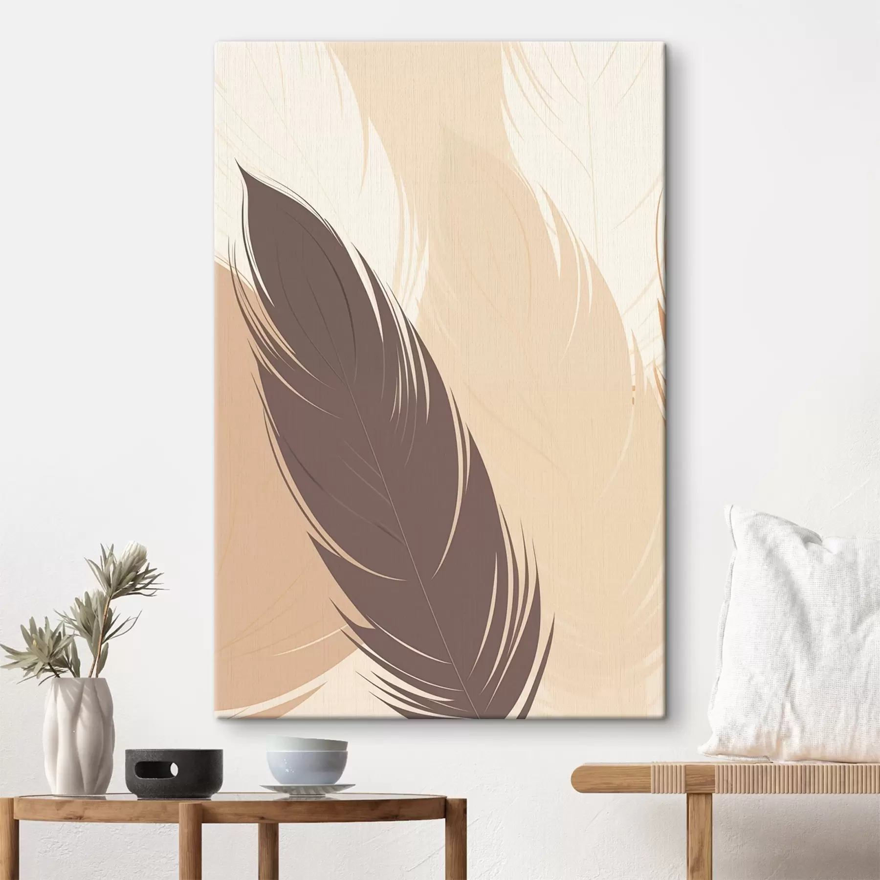 Paveikslėlis „Abstract Feather“ minimalizmas s49382