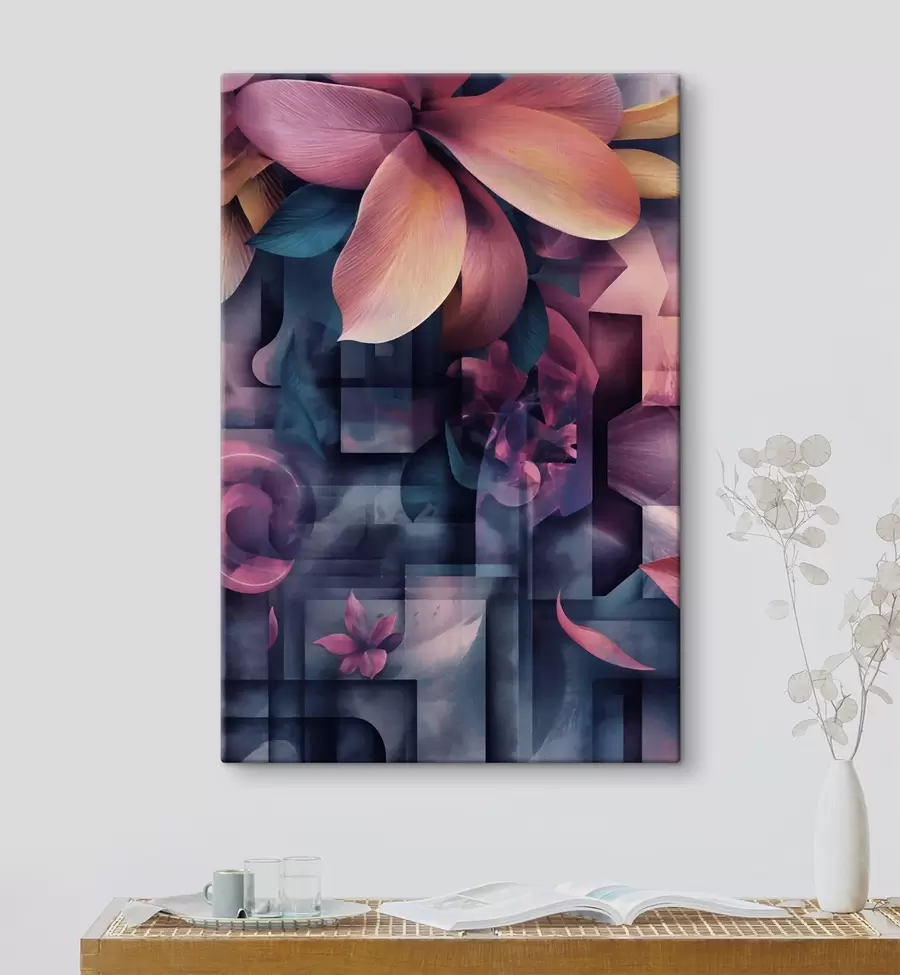Paveikslėlis Violetinės tropinės gėlės s49730