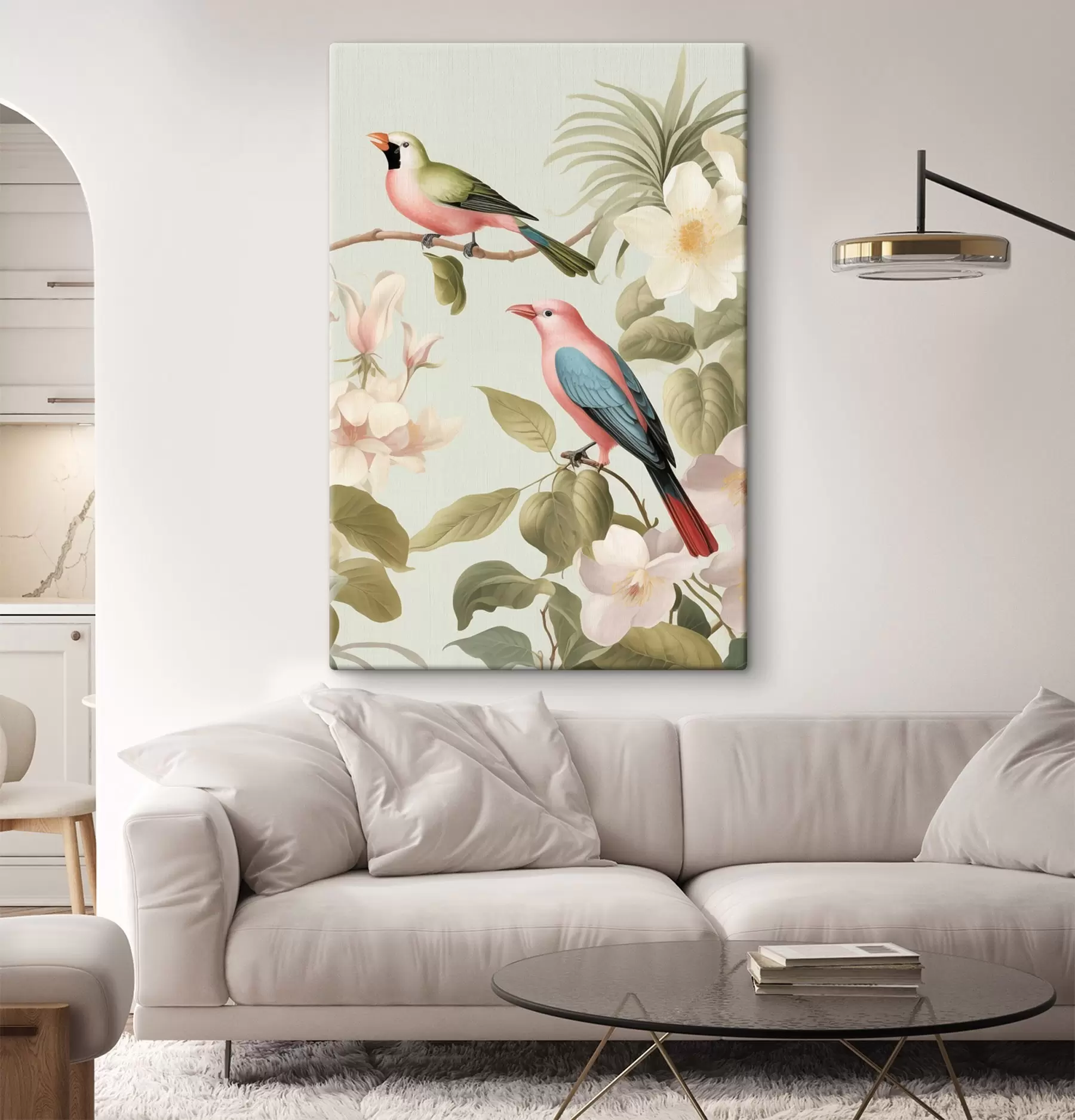 Paveikslėlis Kolibris žydinčiame sode s49733