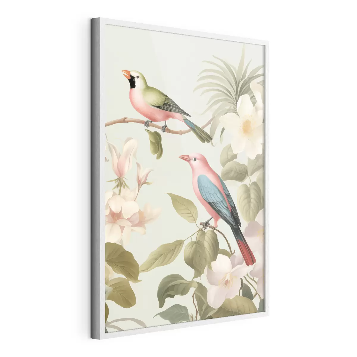 Plakatas Kolibris žydinčiame sode f49733