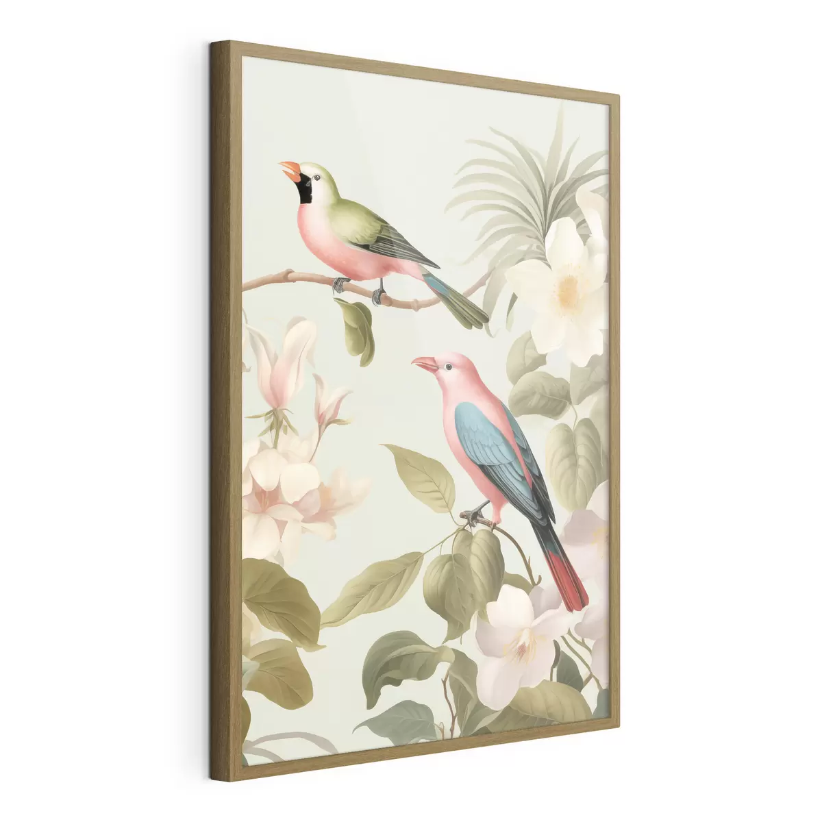 Plakatas Kolibris žydinčiame sode f49733