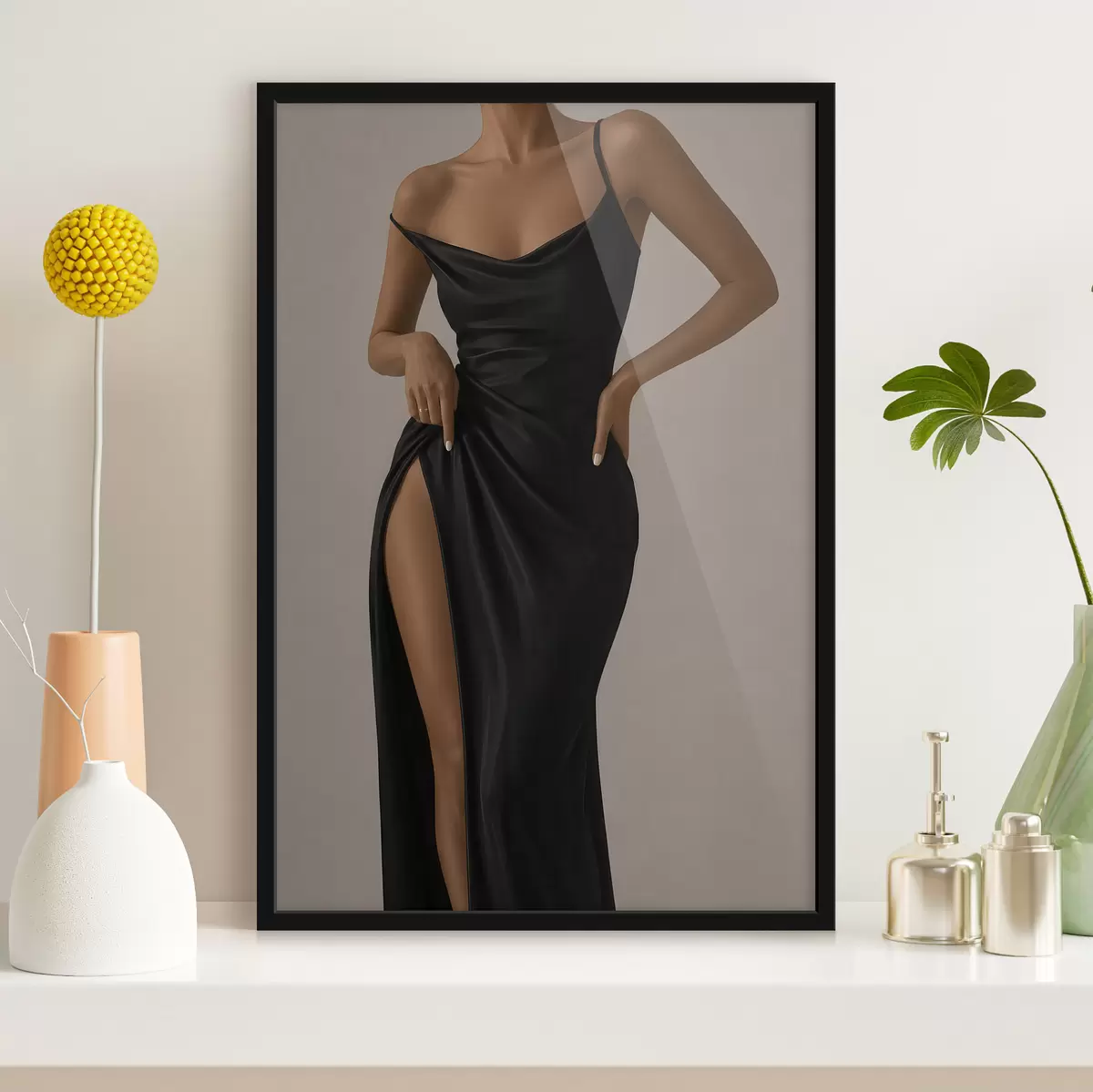 Plakatas Juoda suknelė f49822