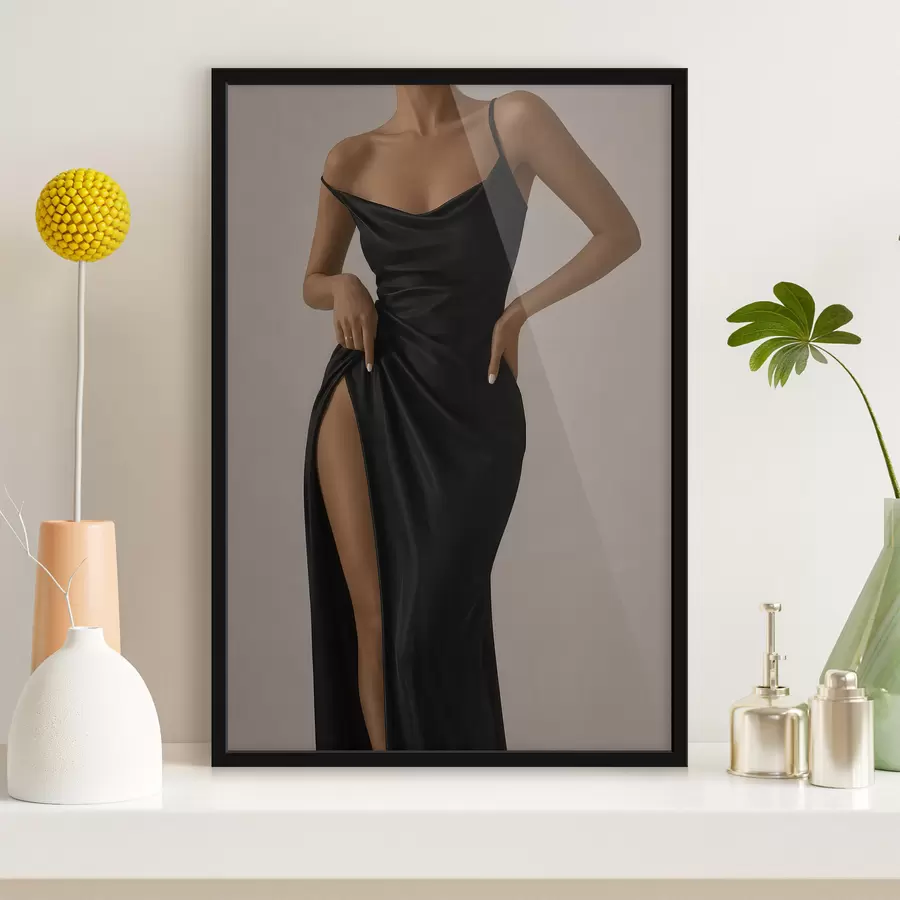 Fototapetai Juoda suknelė f49822