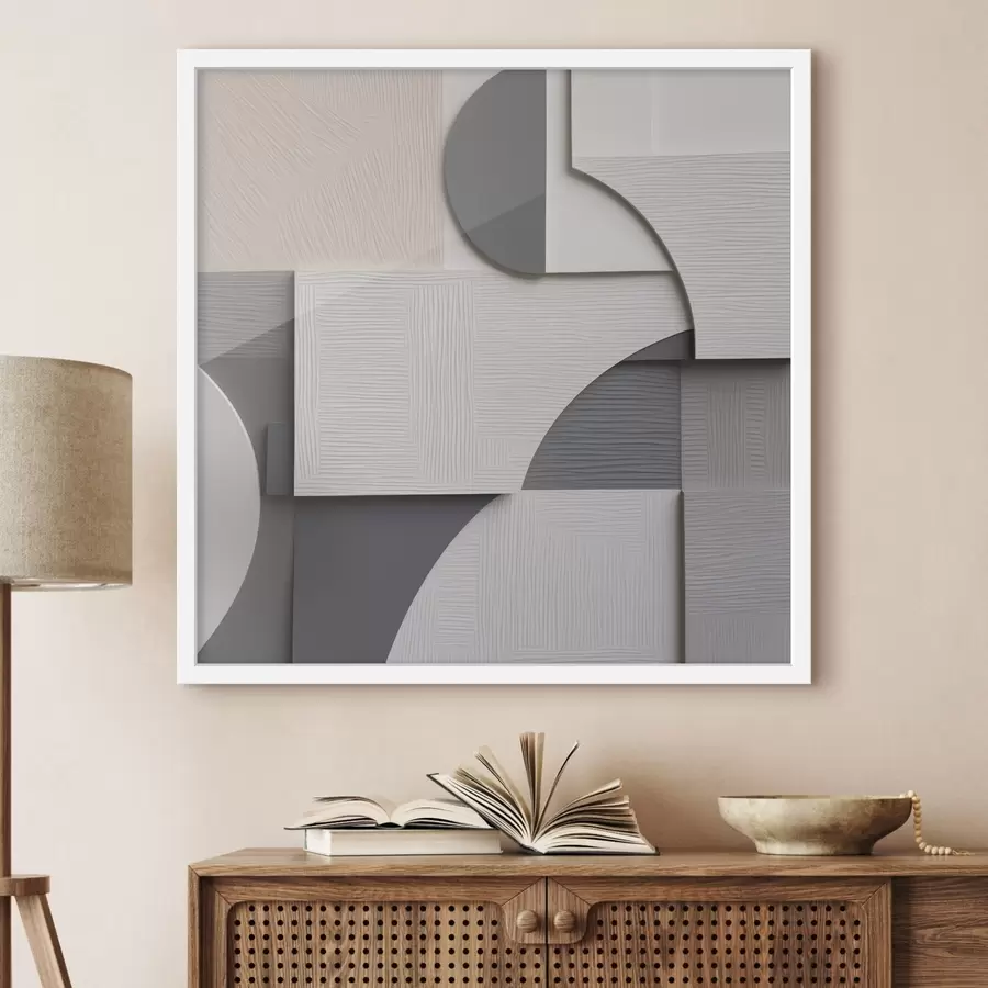 Fototapetai Geometrinė abstrakcija, plokščioji iliustracija f49906