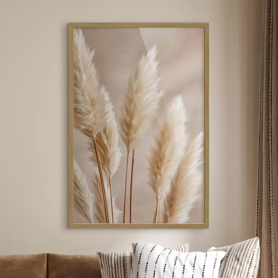 Fototapetai Kukurūzų burbuolės ir pampų žolė f49920