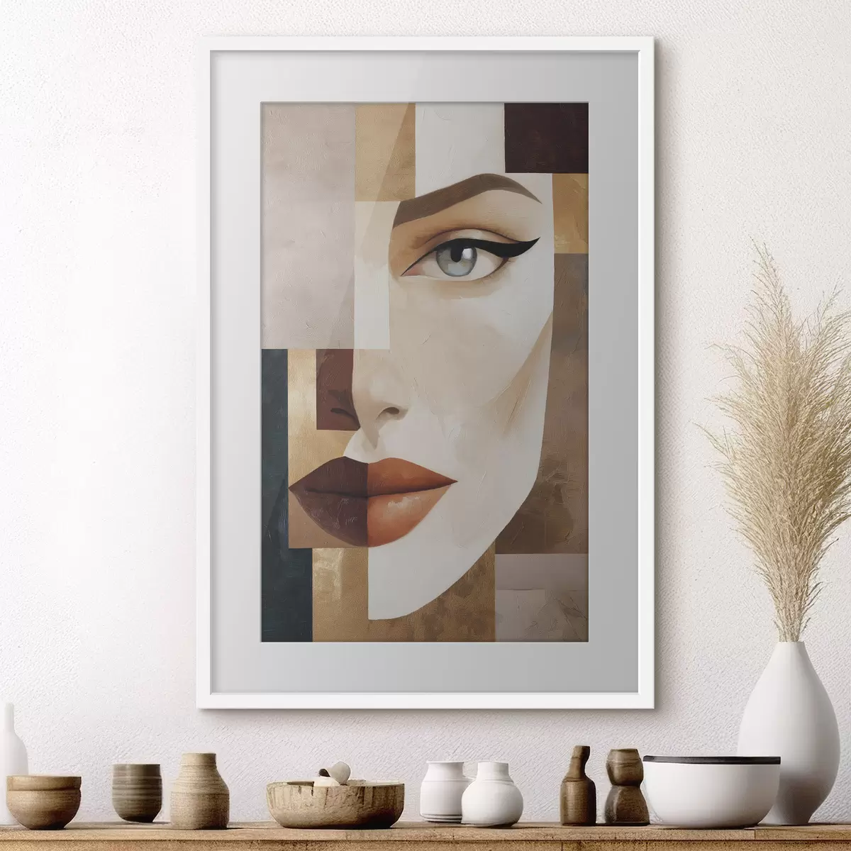 Plakatas Abstraktaus veido f49934