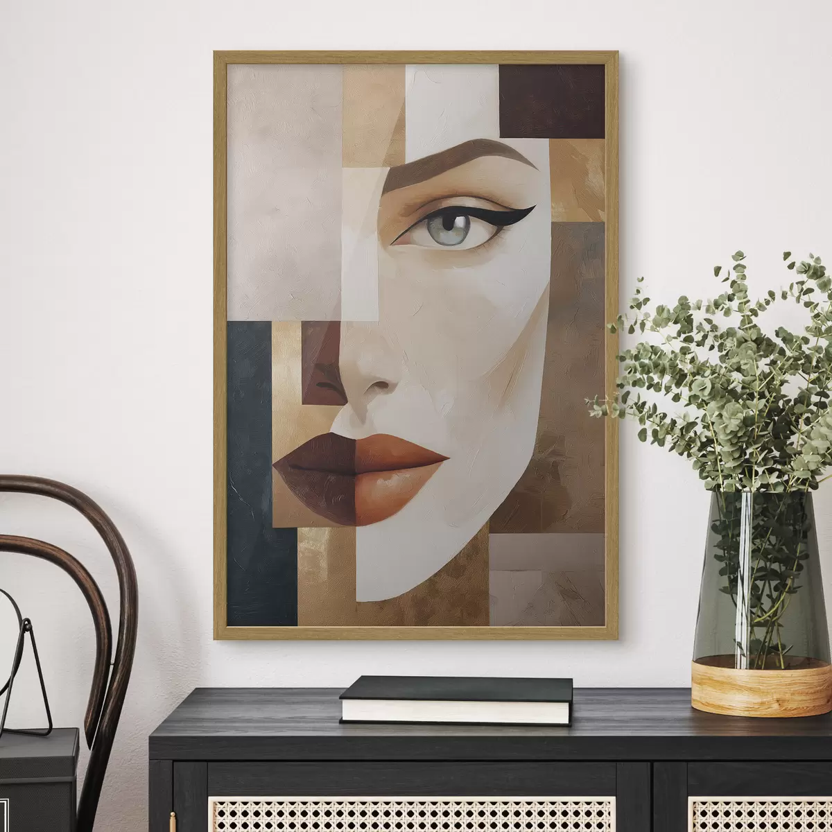 Plakatas Abstraktaus veido f49934