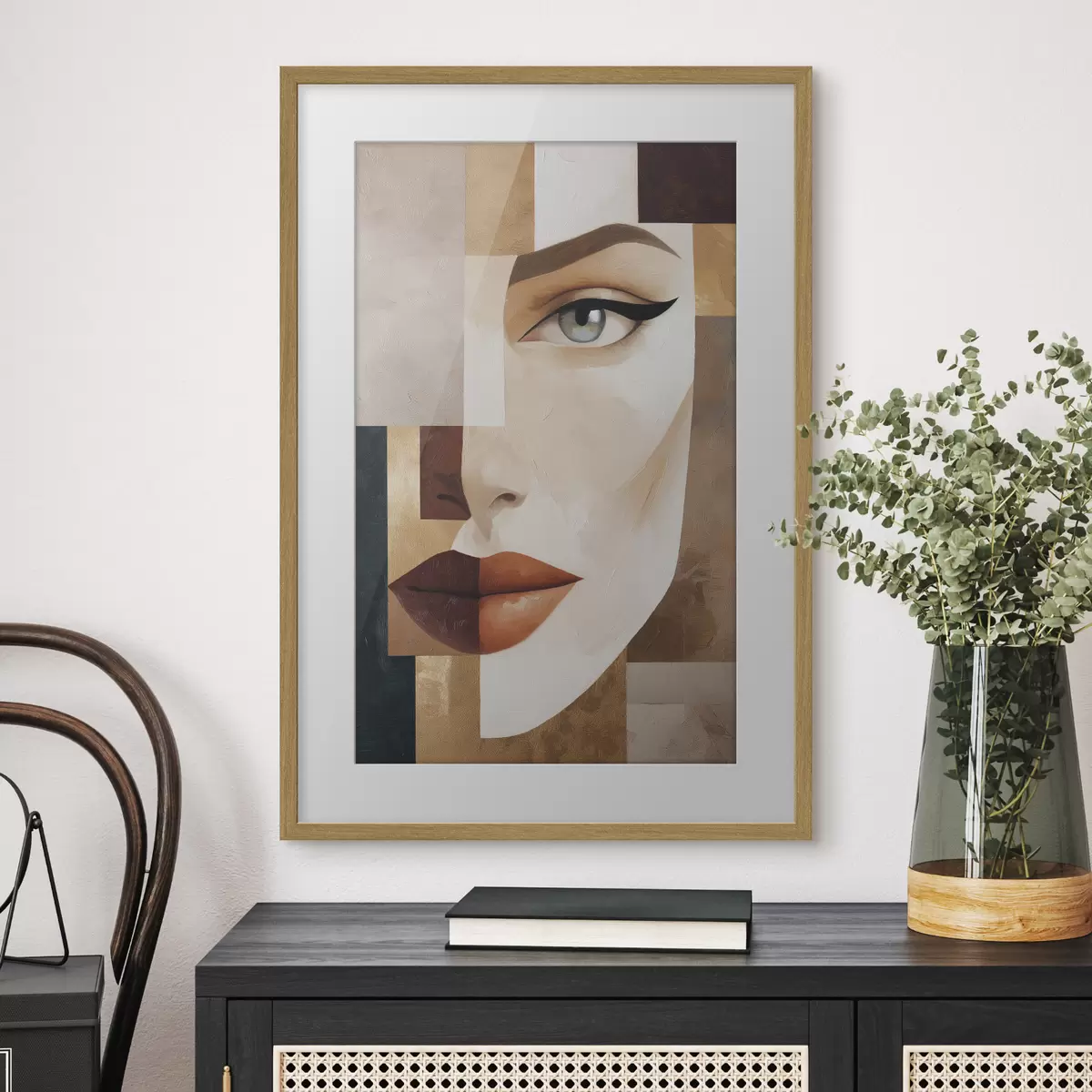 Plakatas Abstraktaus veido f49934