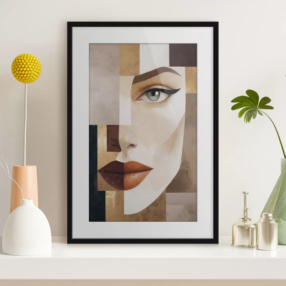 Plakatas Abstraktaus veido f49934