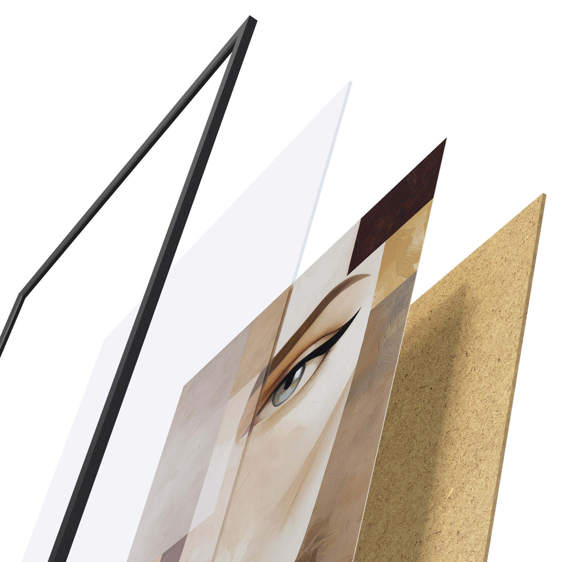 Plakatas Abstraktaus veido f49934