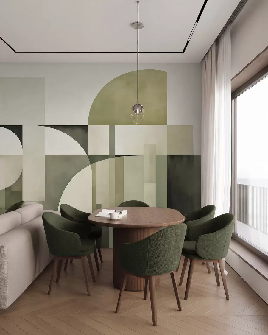 Fototapetai Geometrinė abstrakcija w05782