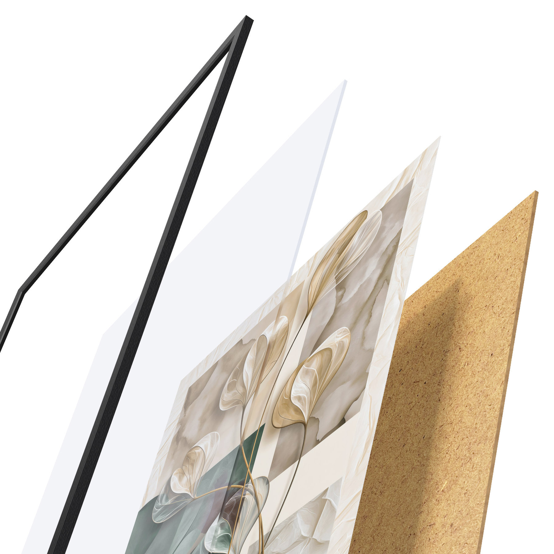 Plakatas Botaninė abstrakcija f49759