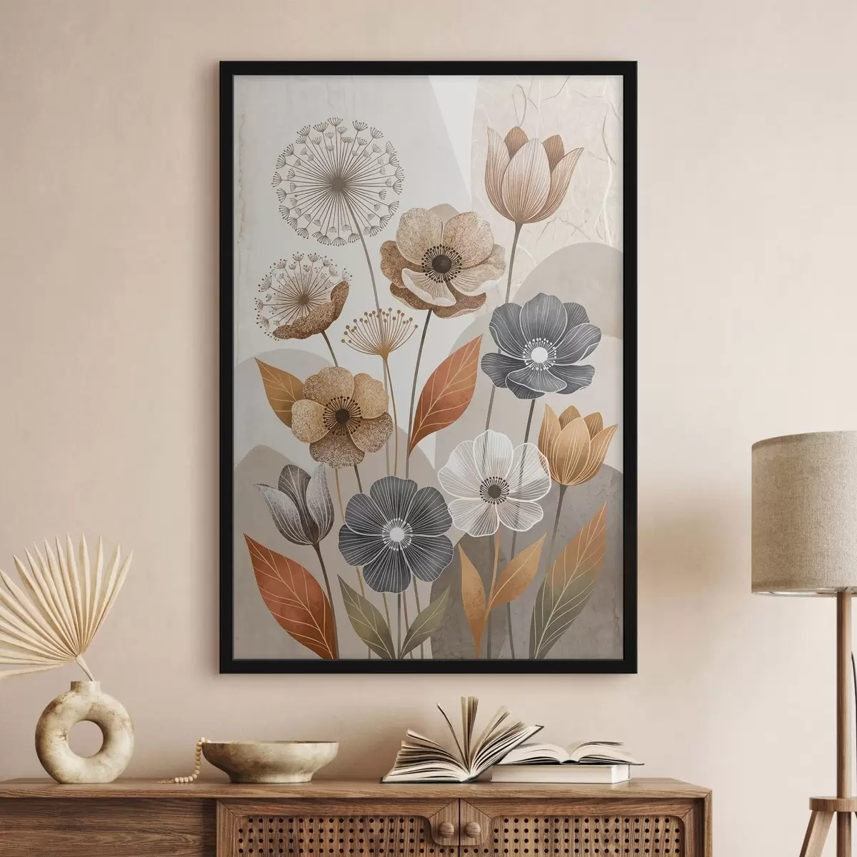 Plakatas Laukinės gėlės f49856