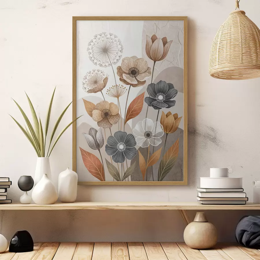 Fototapetai Laukinės gėlės f49856