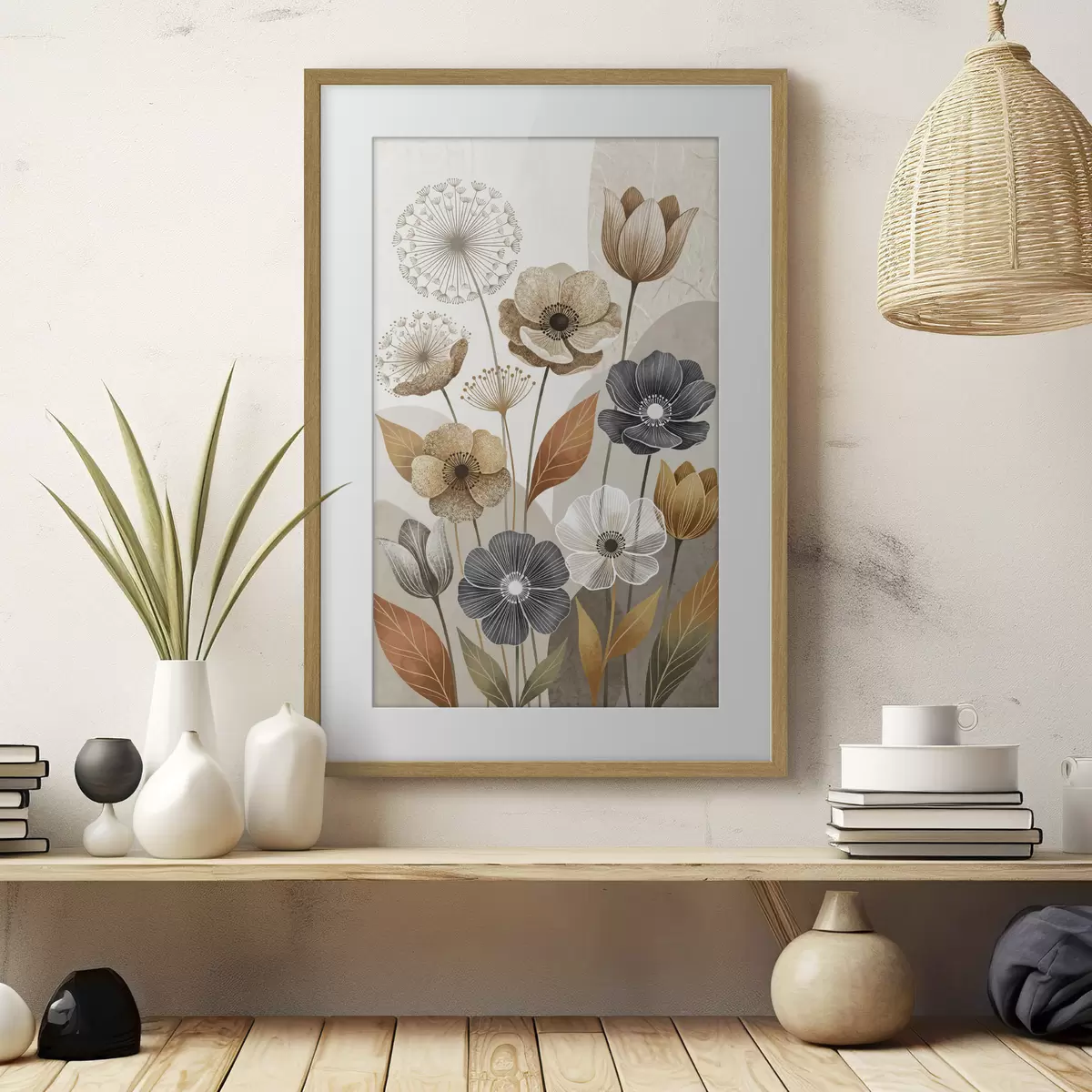 Plakatas Laukinės gėlės f49856