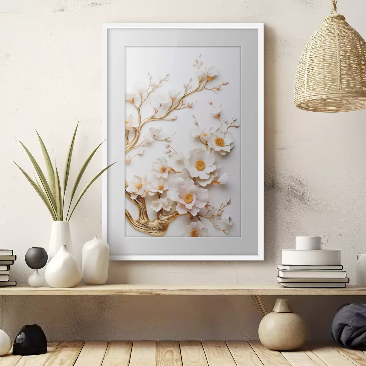 Plakatas Baltosios magnolijos f50033