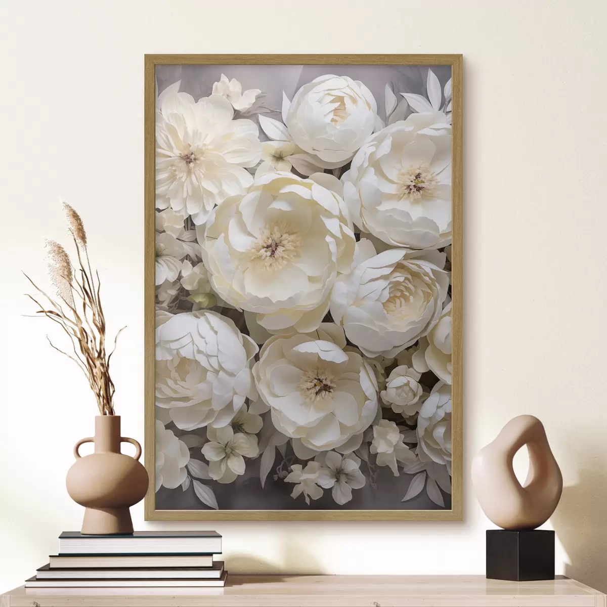 Plakatas Baltieji bijūnai f50034