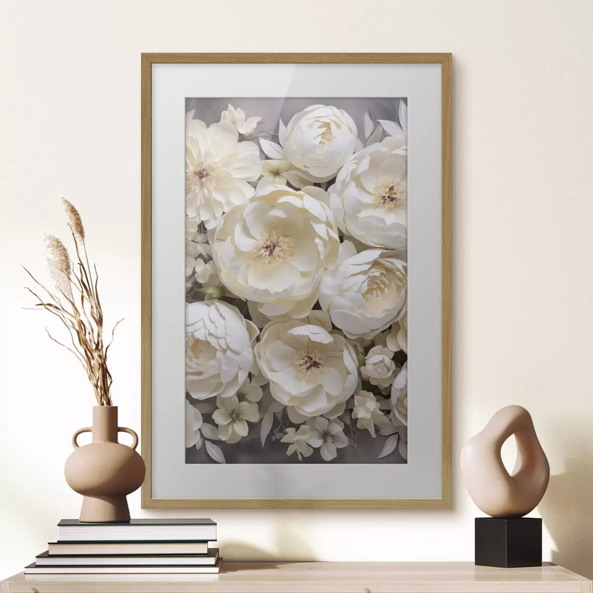 Plakatas Baltieji bijūnai f50034