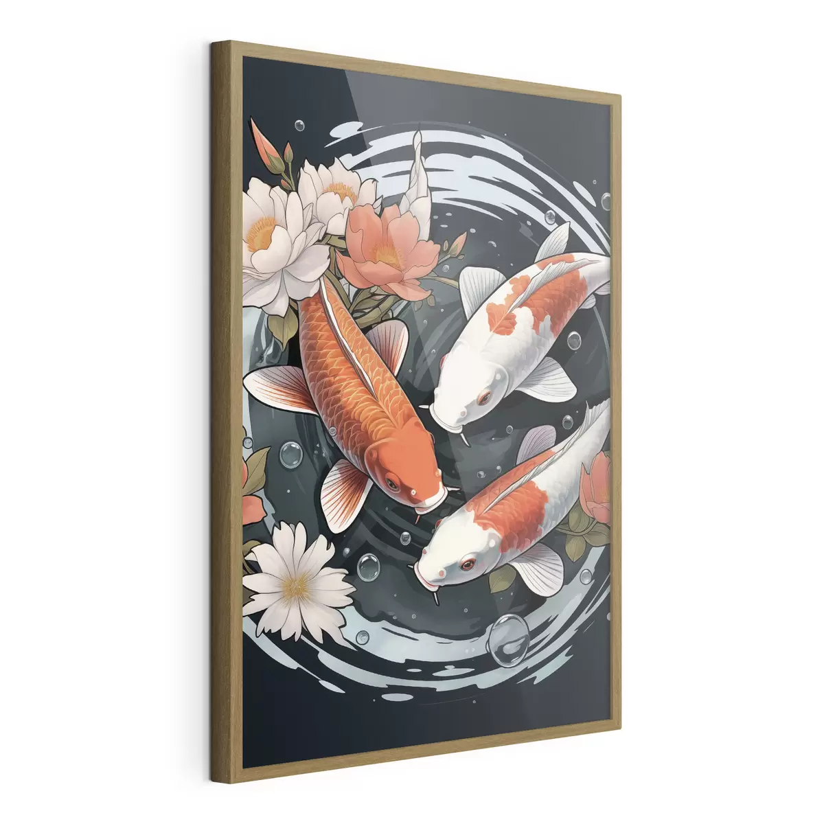 Plakatas Koi karpiai f50035