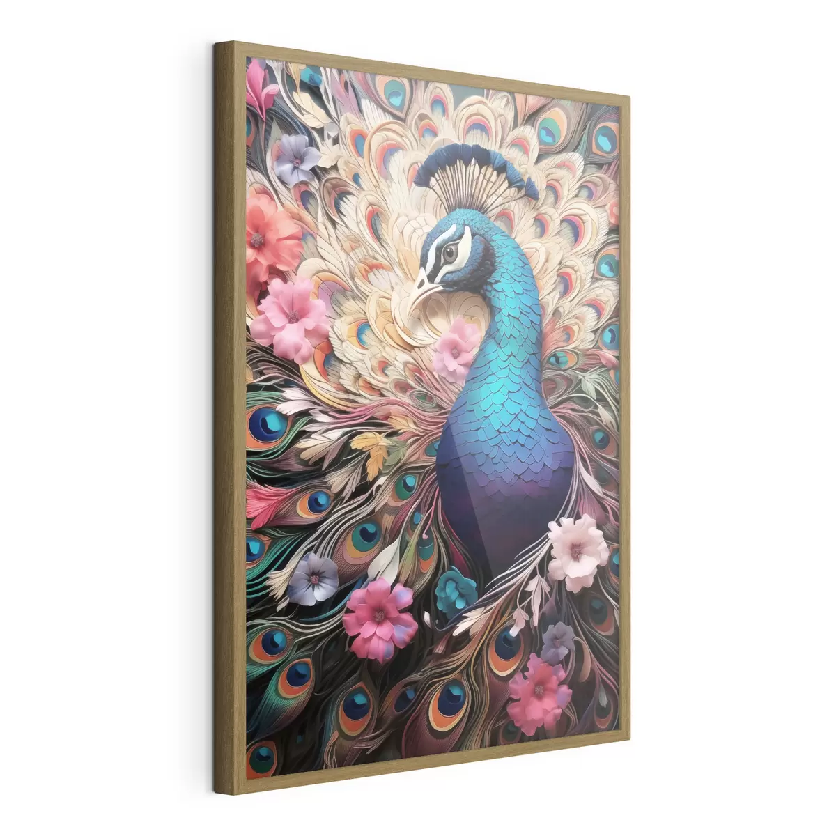 Plakatas Peacock f50036