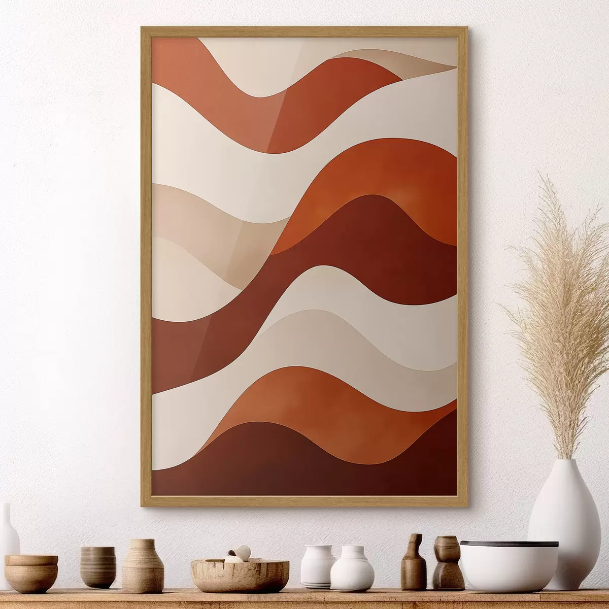 Plakatas Abstrakčios linijos f50041