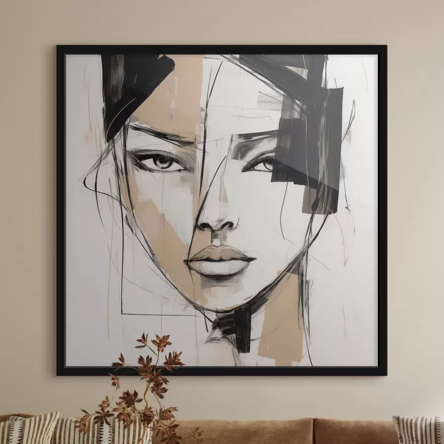 Fototapetai Abstraktus portretas f50049