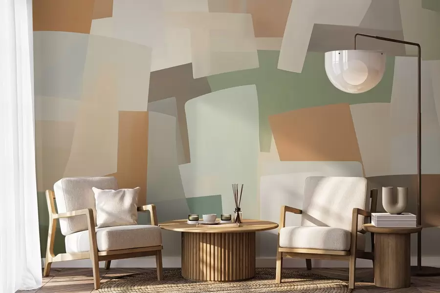 Fototapetai Geometrinė abstrakcija w05783