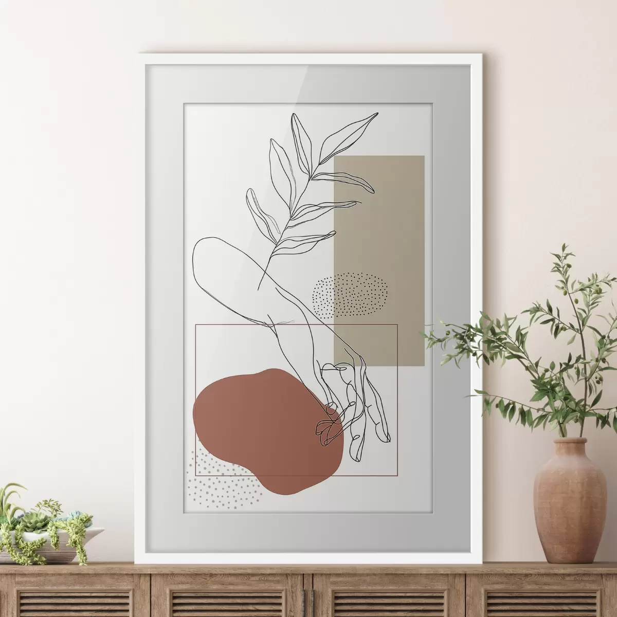 Plakatas „Touch to Nature“ f50106