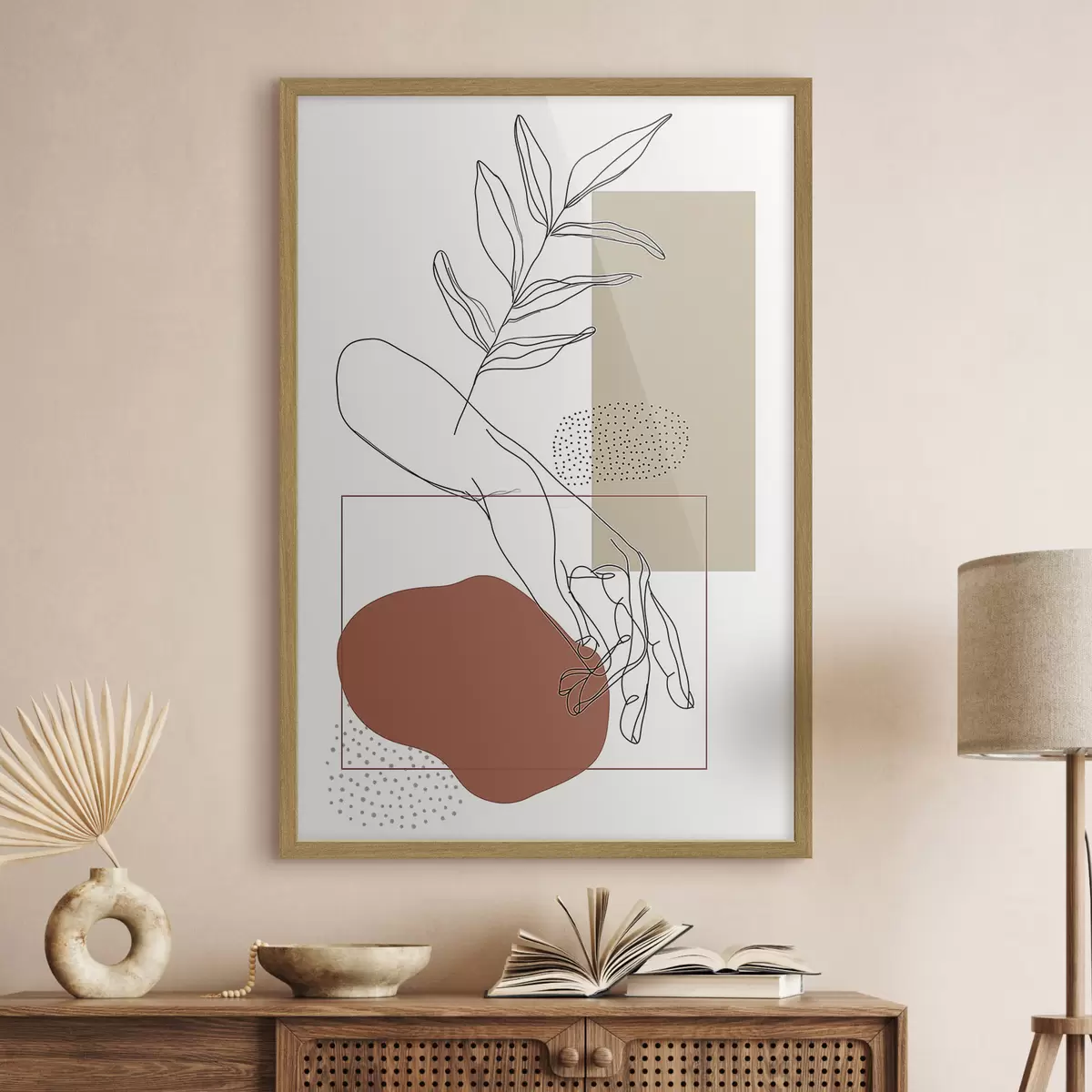 Plakatas „Touch to Nature“ f50106