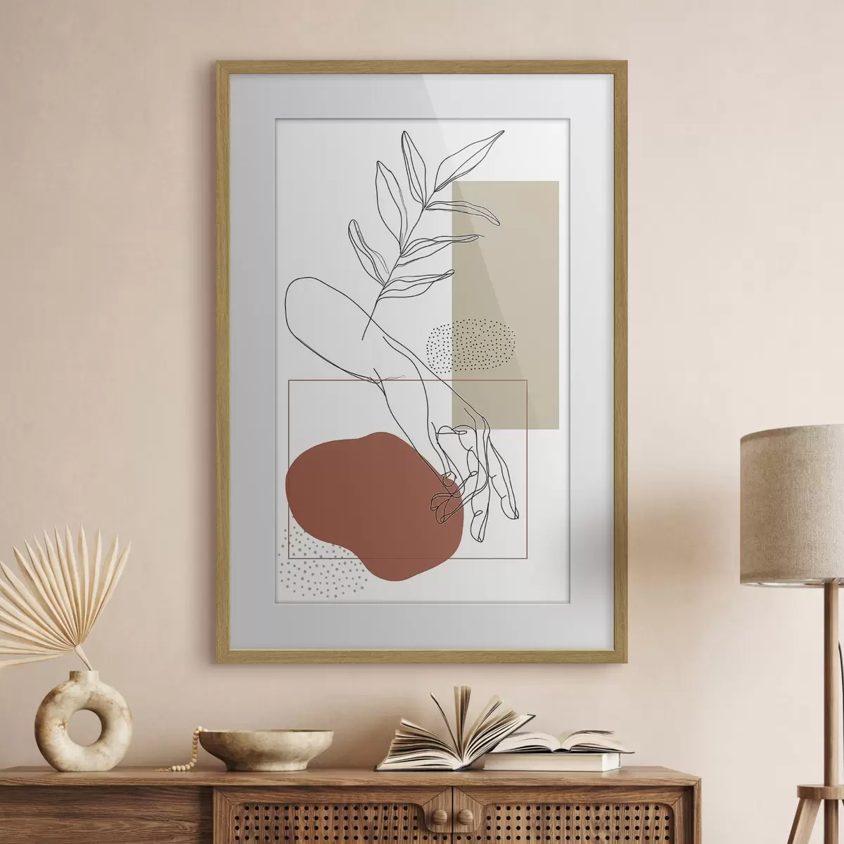 Plakatas „Touch to Nature“ f50106