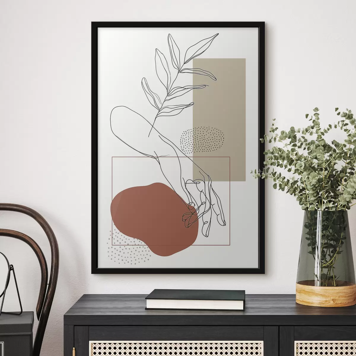 Plakatas „Touch to Nature“ f50106