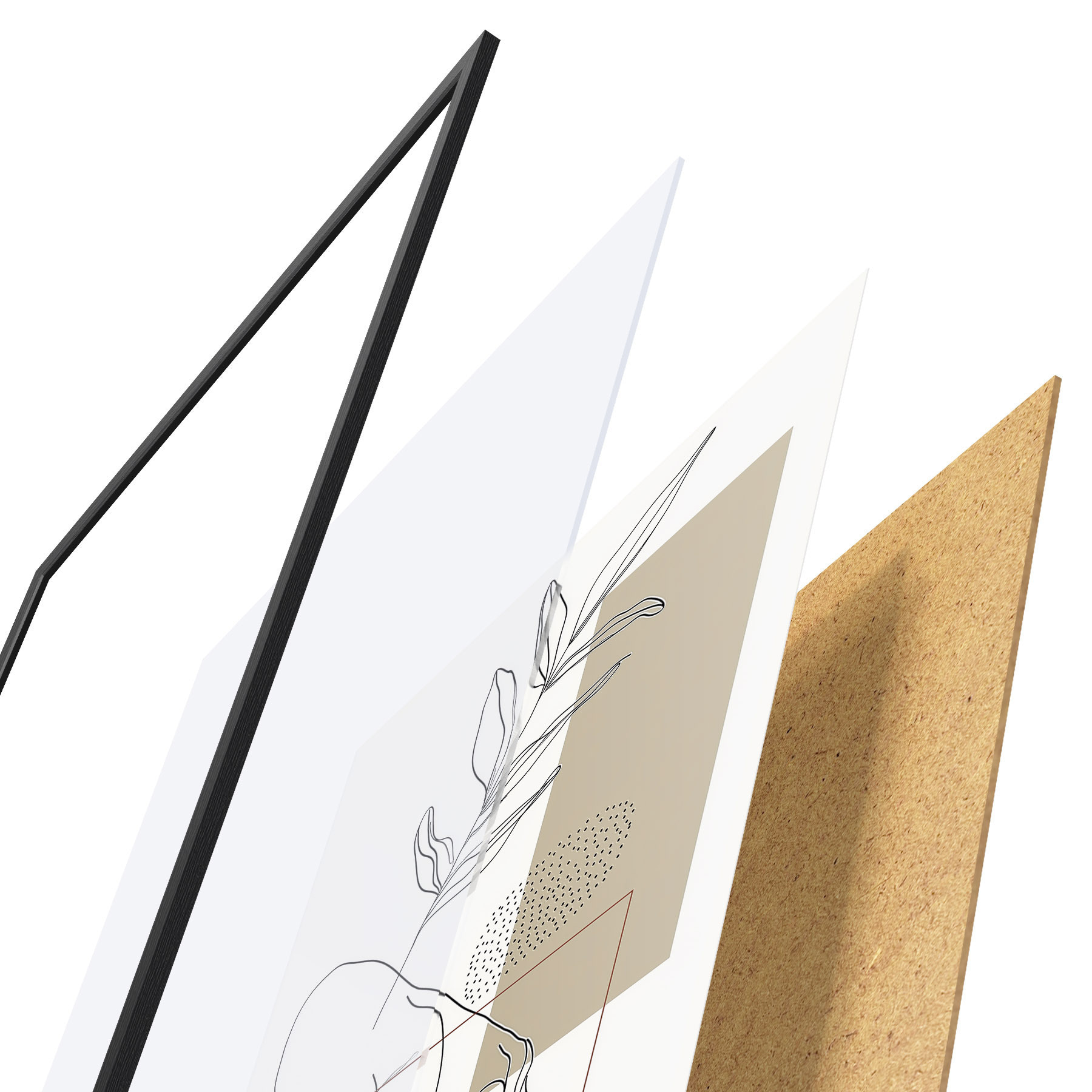 Plakatas „Touch to Nature“ f50106