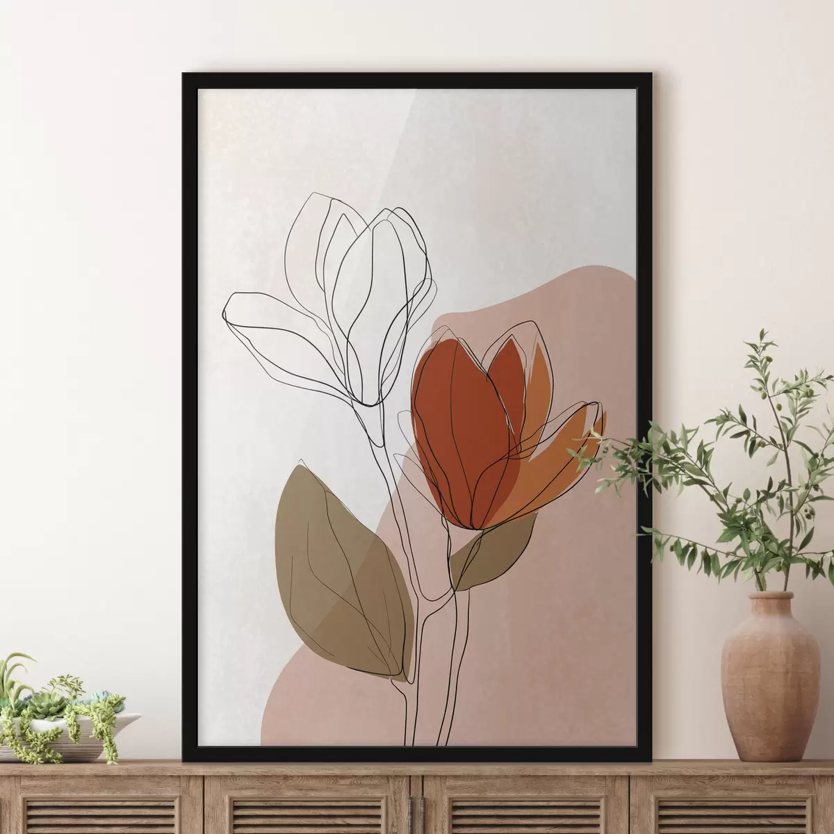 Plakatas Botaninė etiuda f50110