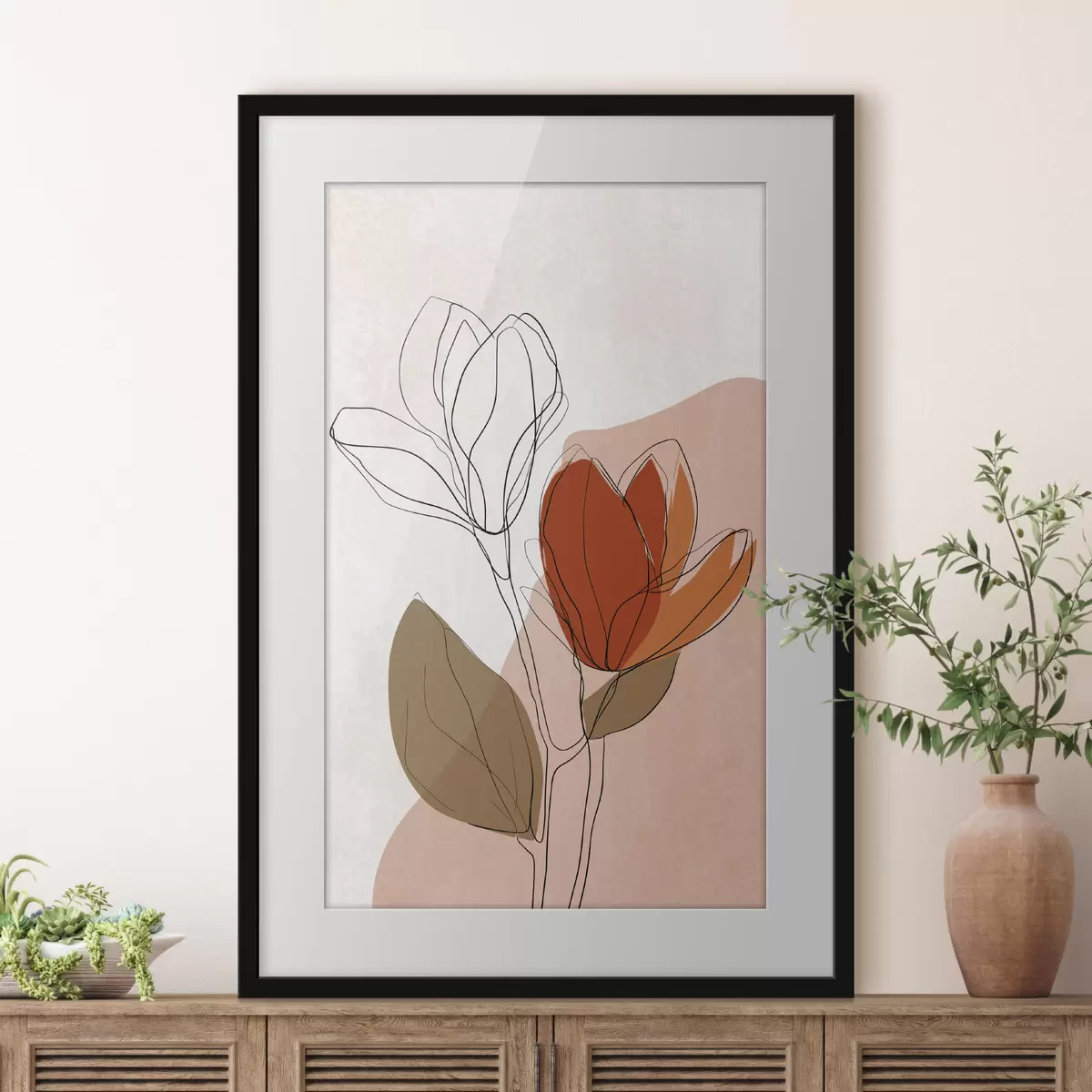 Plakatas Botaninė etiuda f50110