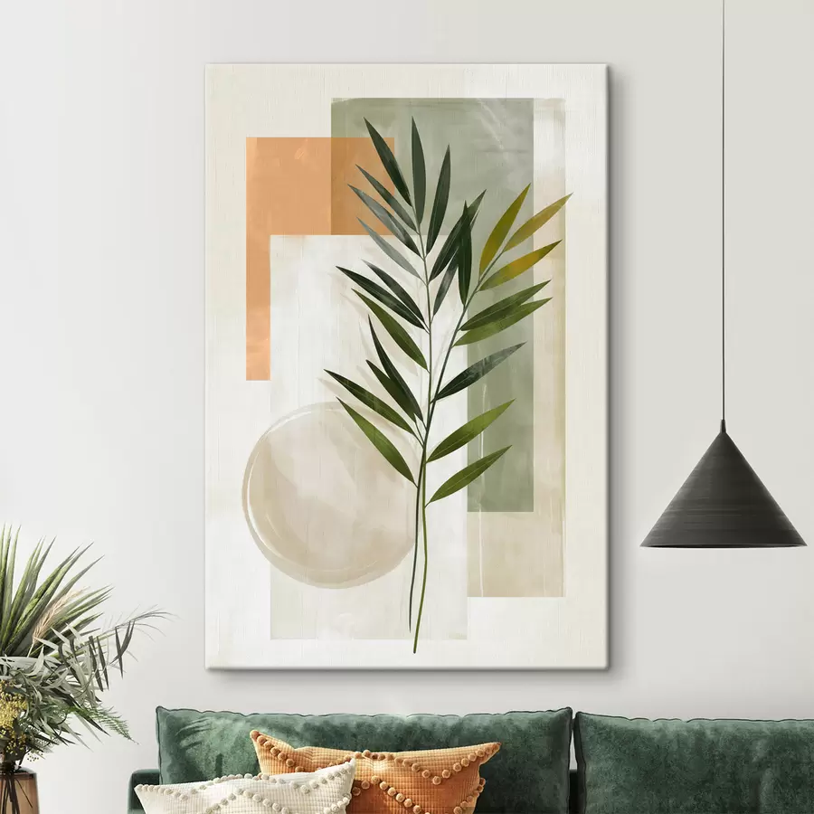 Fototapetai Botaninė geometrinė abstrakcija s50158