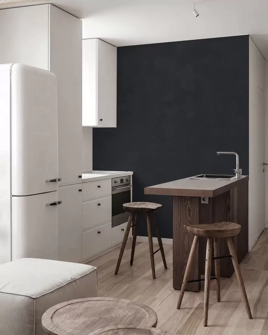 Fototapetai Tamsus grafito atspalvis su švelnia tekstūra ir miglotais tonų perėjimais w05814v5
