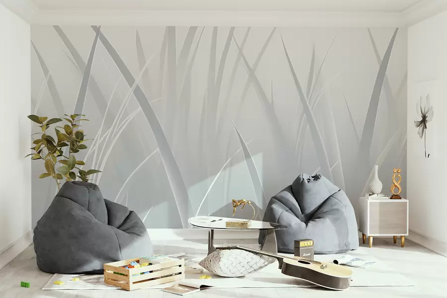 Fototapetai Žolė, aštrūs lapai w05836