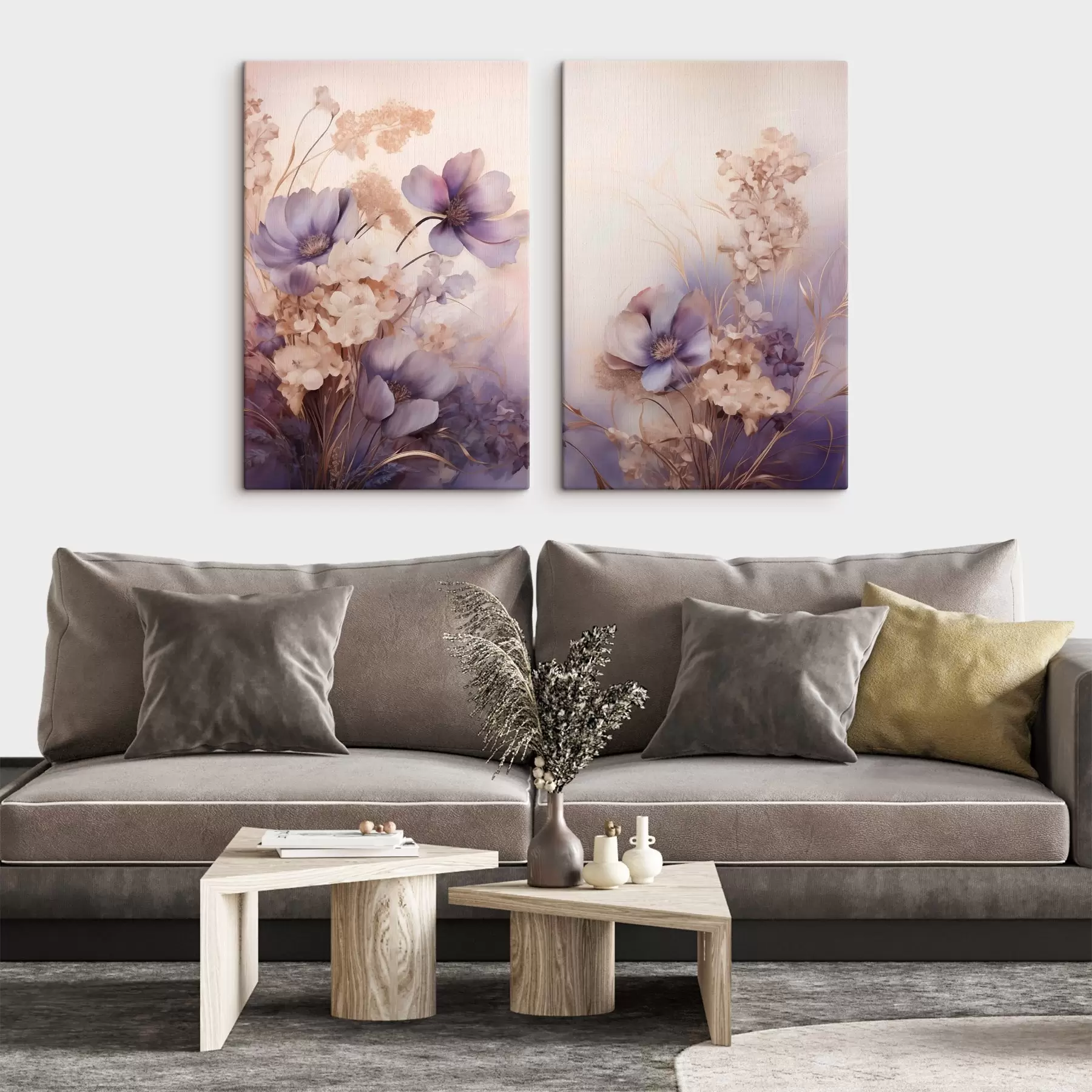 Paveikslėlis Subtilūs violetiniai žiedai m30876