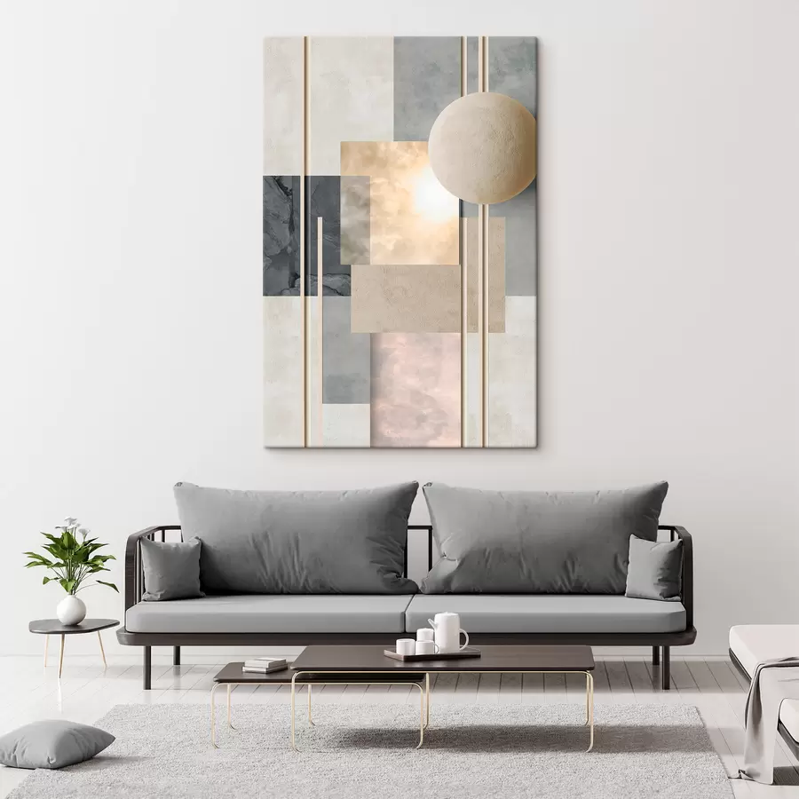 Paveikslėlis Abstrakti geometrinė kompozicija s50159