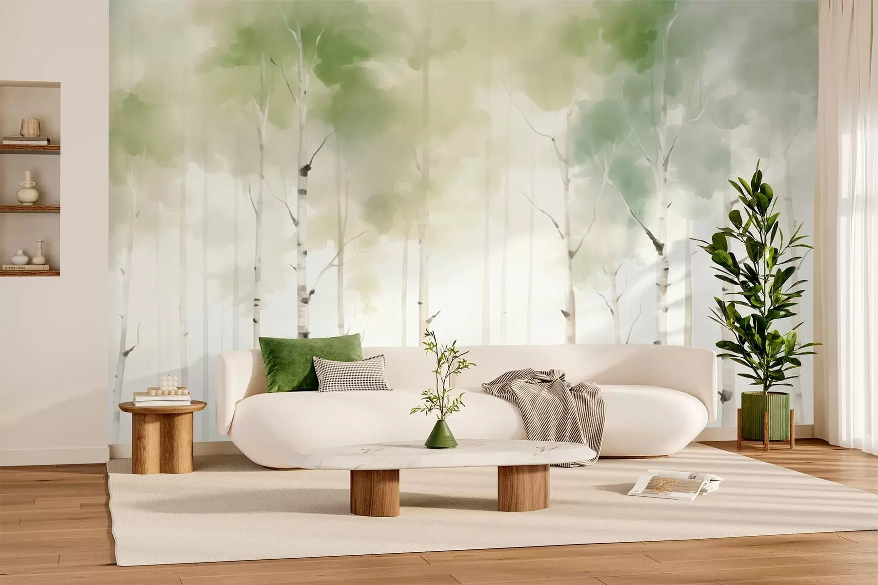 Fototapetai Beržai w05676