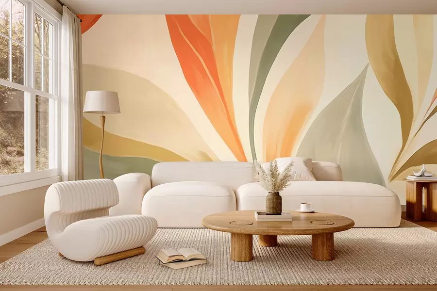 Fototapetai Smailūs lapai w05839